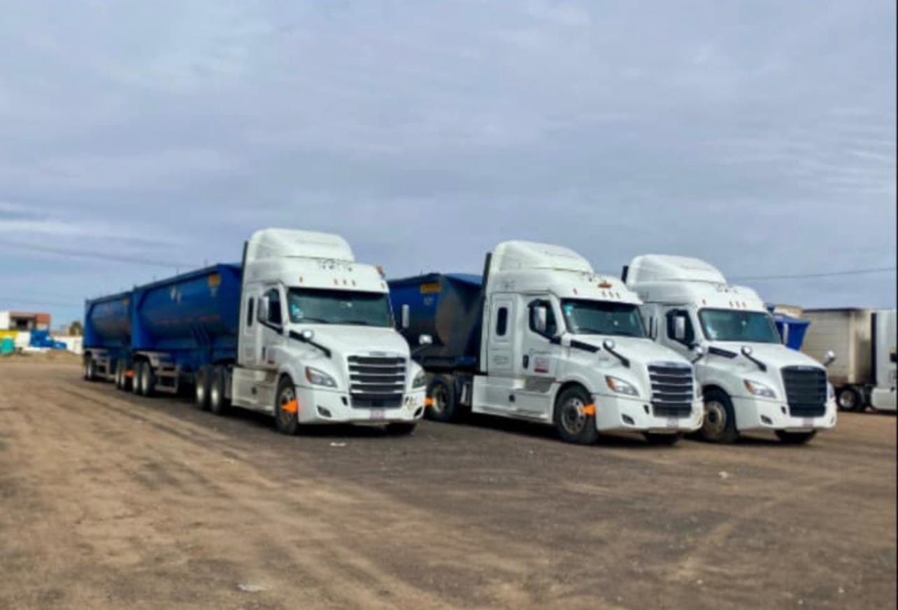Flota PIMASON en Cananea, Sonora
